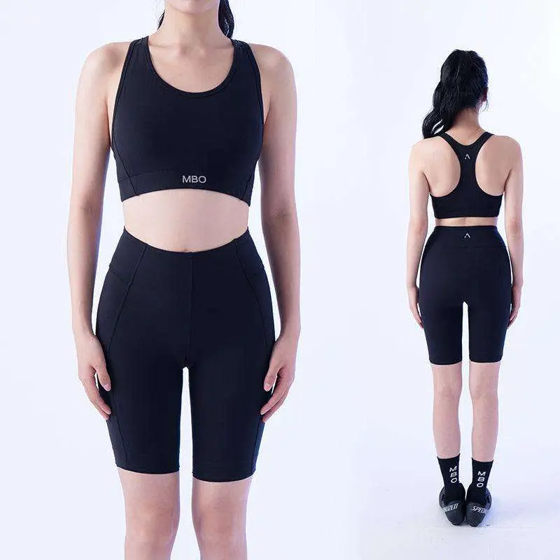 ACTIVE Women's High Waist Short Cosy- Black - Image 5
