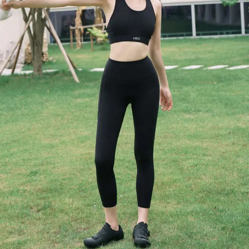 ACTIVE Women's High Waist tight Cosine - Black - Image 3