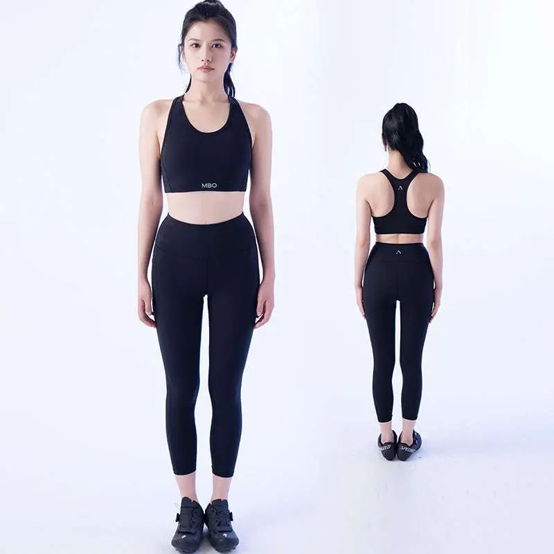 ACTIVE Women's High Waist tight Cosine - Black - Image 6