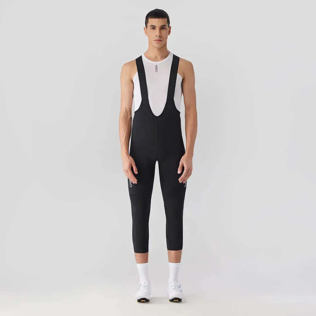Men's 3/4 Prime Training Bib Shorts T320 - Image 3
