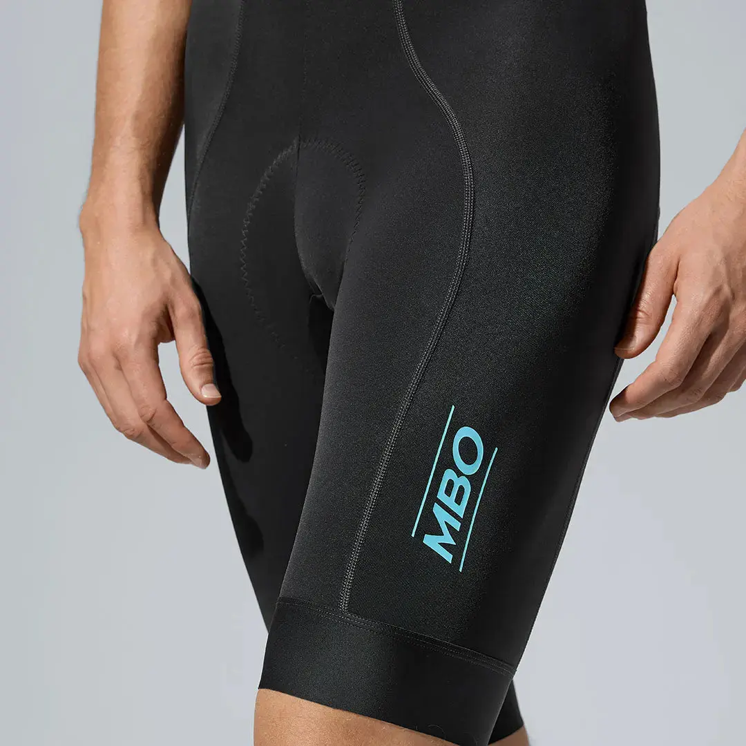 Men's All- Purpose Bib Shorts T100 - Graphite - Image 6