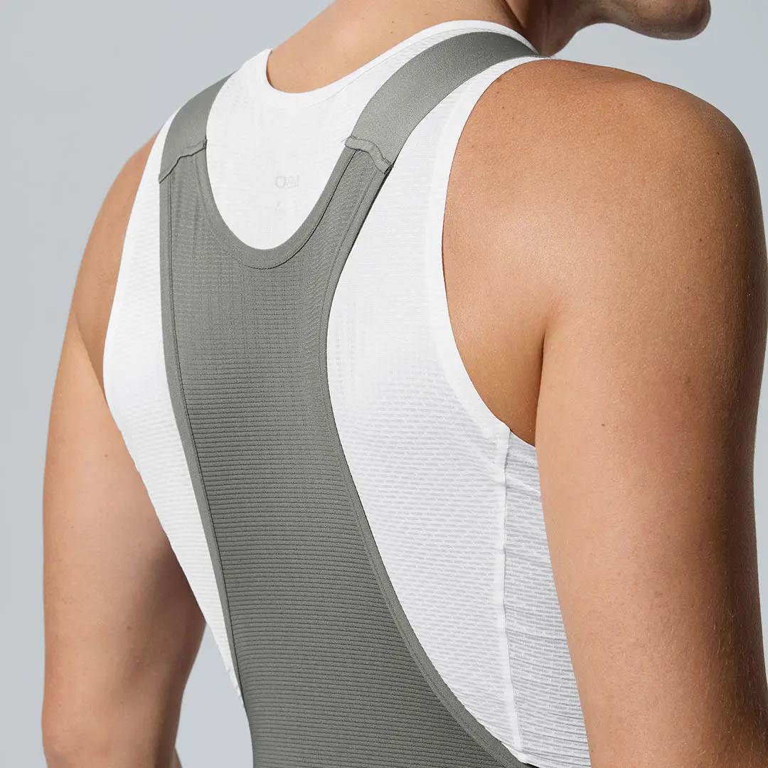 Men's All- Purpose Bib Shorts T100 - Smoky Gray - Image 10