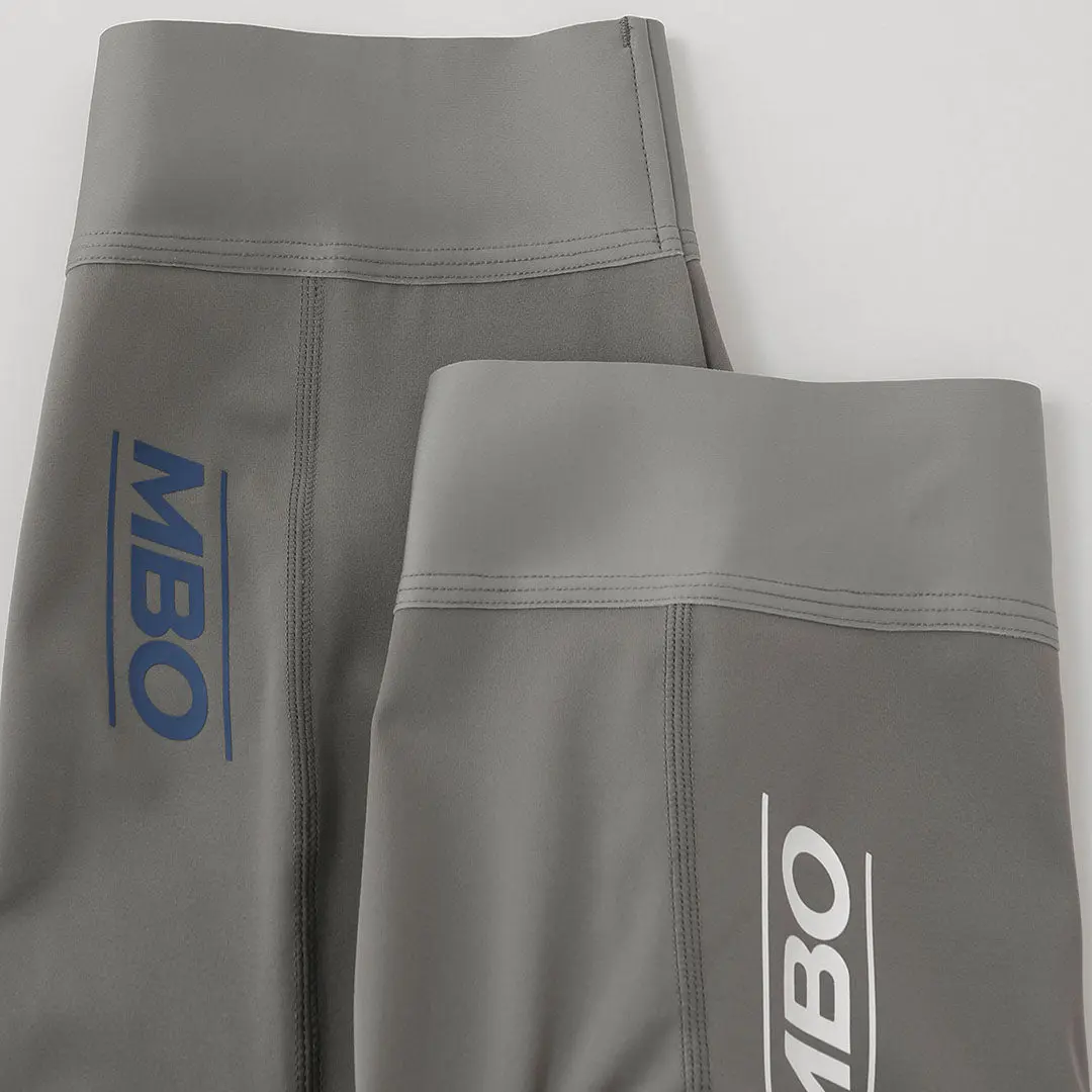 Men's All- Purpose Bib Shorts T100 - Smoky Gray - Image 5