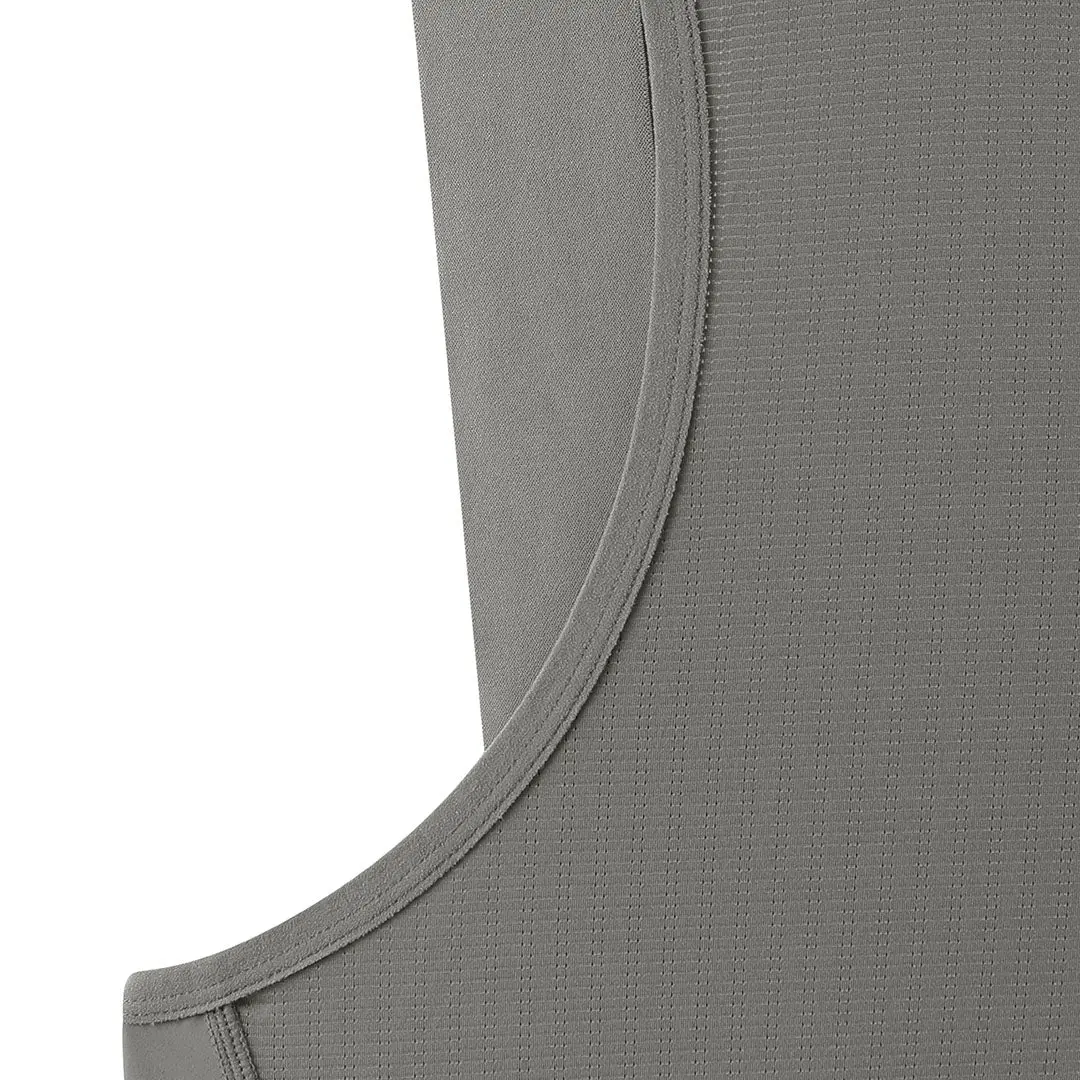 Men's All- Purpose Bib Shorts T100 - Smoky Gray - Image 6