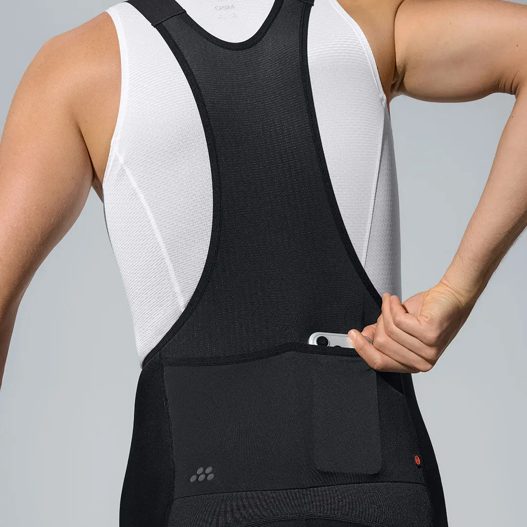 Men's All-Purpose Cargo Bib Shorts T100C - Image 9