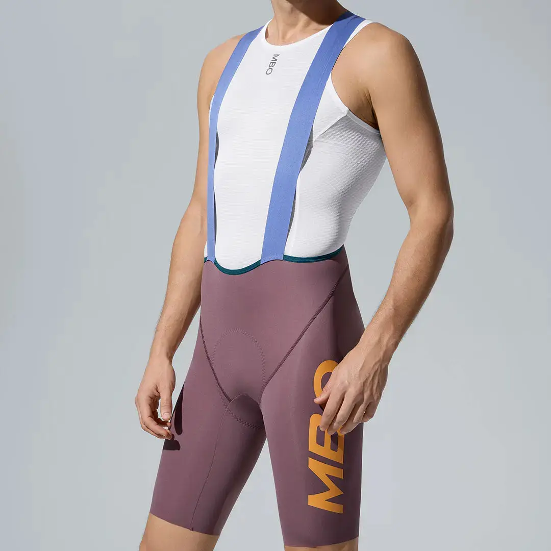 Men's Frontier Pro Bib Shorts T306 - Dusky Camellia - Image 4