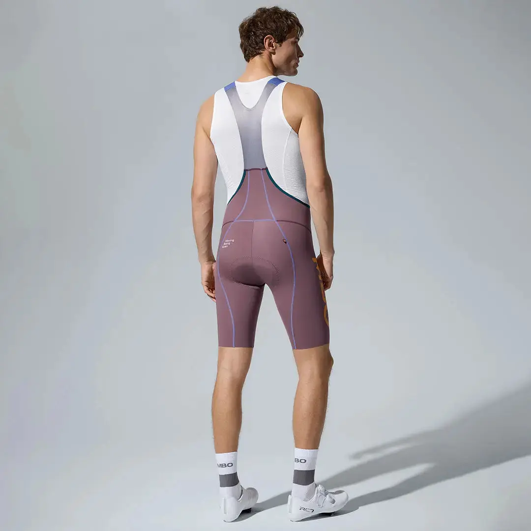 Men's Frontier Pro Bib Shorts T306 - Dusky Camellia - Image 6