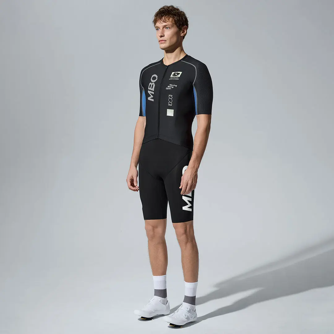 Men's Frontier Pro Cycling Jersey C306 - Black - Image 2