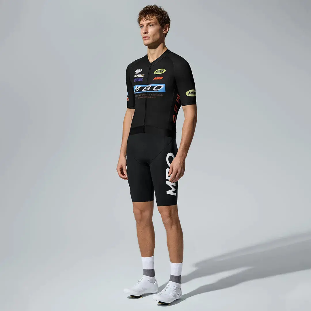 Men's Frontier Pro Cycling Jersey SC301 Aero Signal - Eclipse Onyx - Image 2