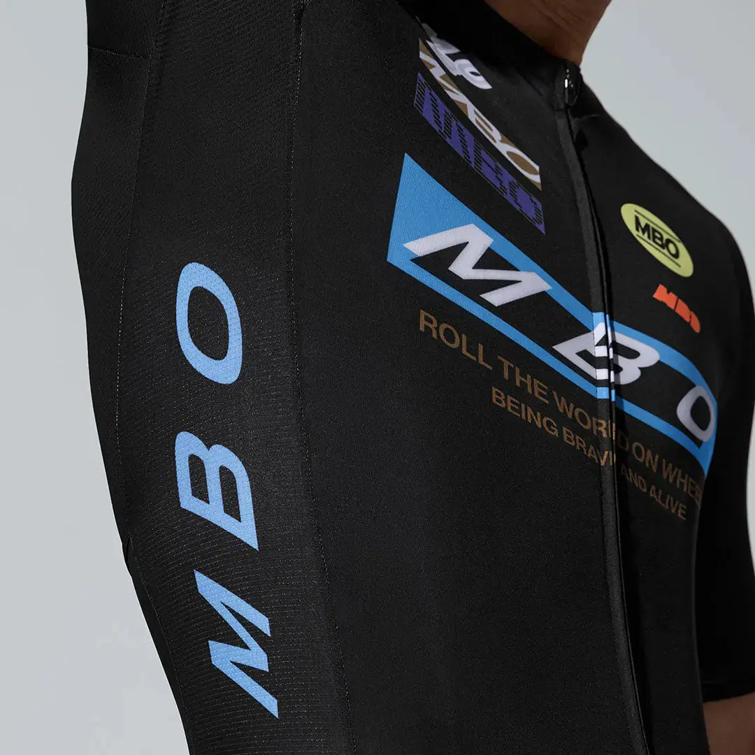 Men's Frontier Pro Cycling Jersey SC301 Aero Signal - Eclipse Onyx - Image 5