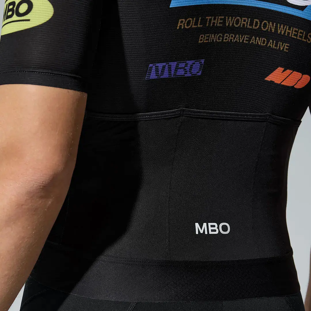 Men's Frontier Pro Cycling Jersey SC301 Aero Signal - Eclipse Onyx - Image 7