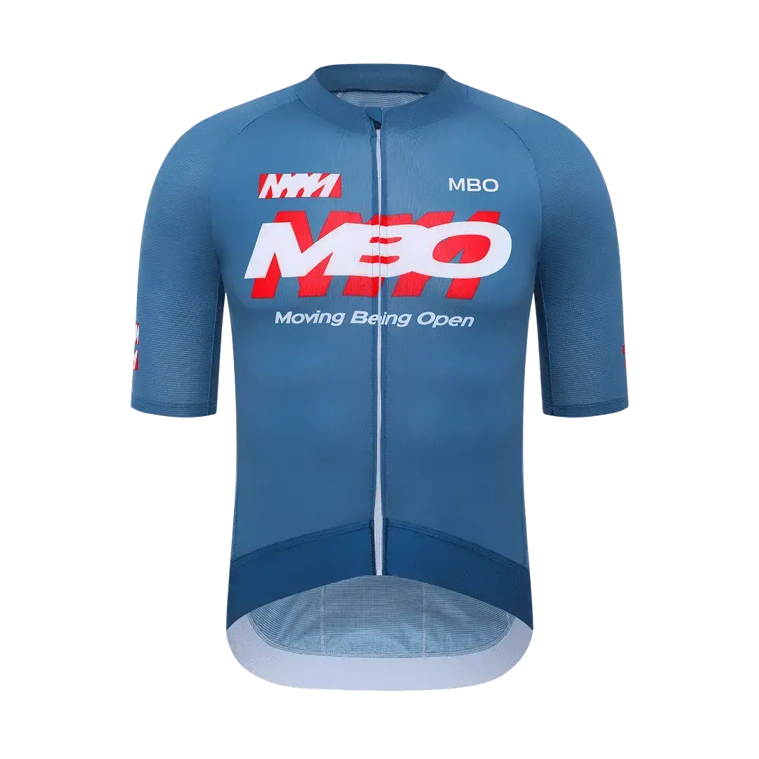 Men's Frontier Pro Cycling Jersey SC301 Aero Signal - Letter Blue