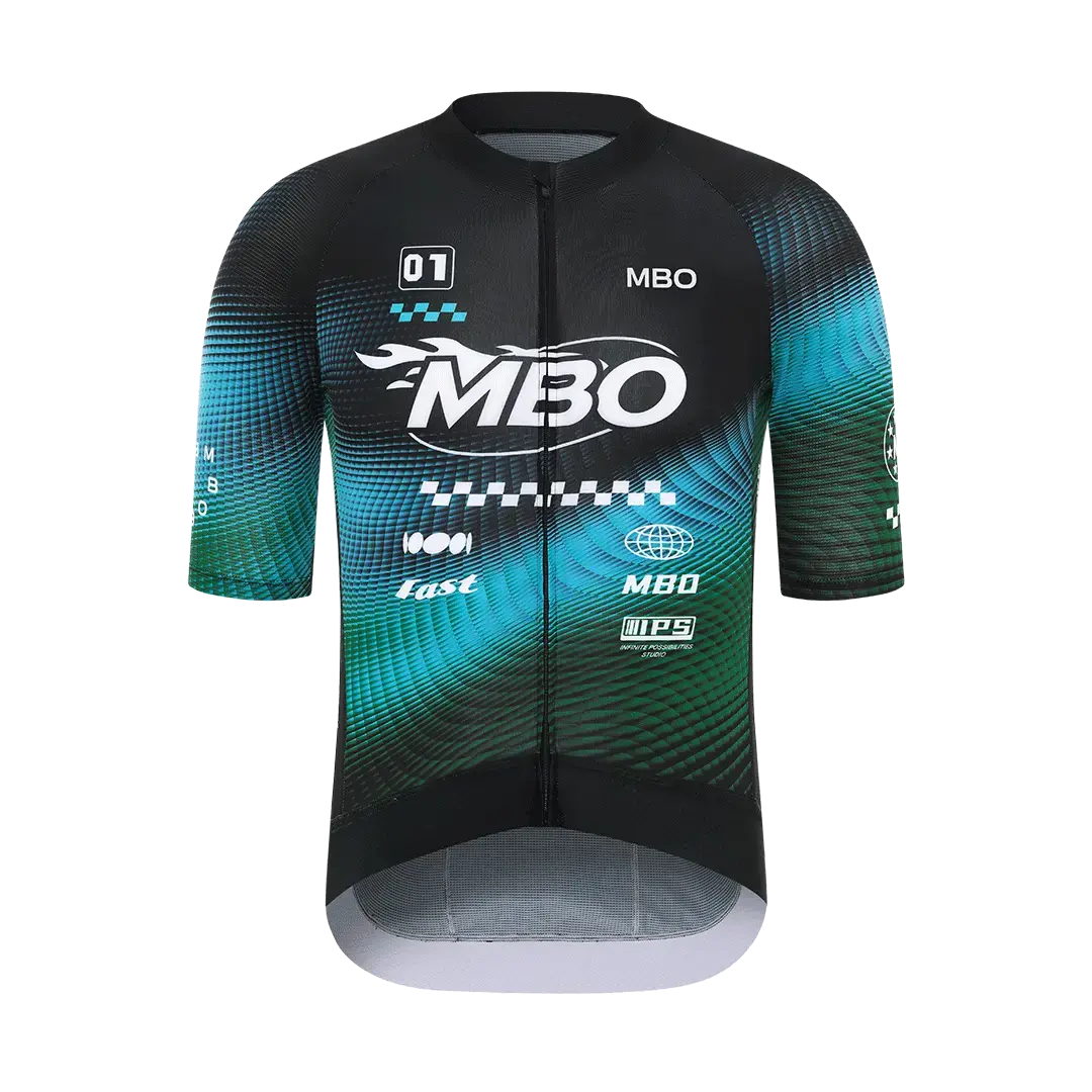 Men's Frontier Pro Cycling Jersey SC301 Aero Signal - Speed Blue