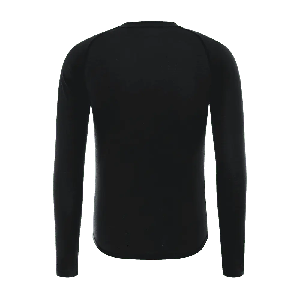 Men's Merino Wool Long Sleeve Base Layer B340-High Collar - Image 10