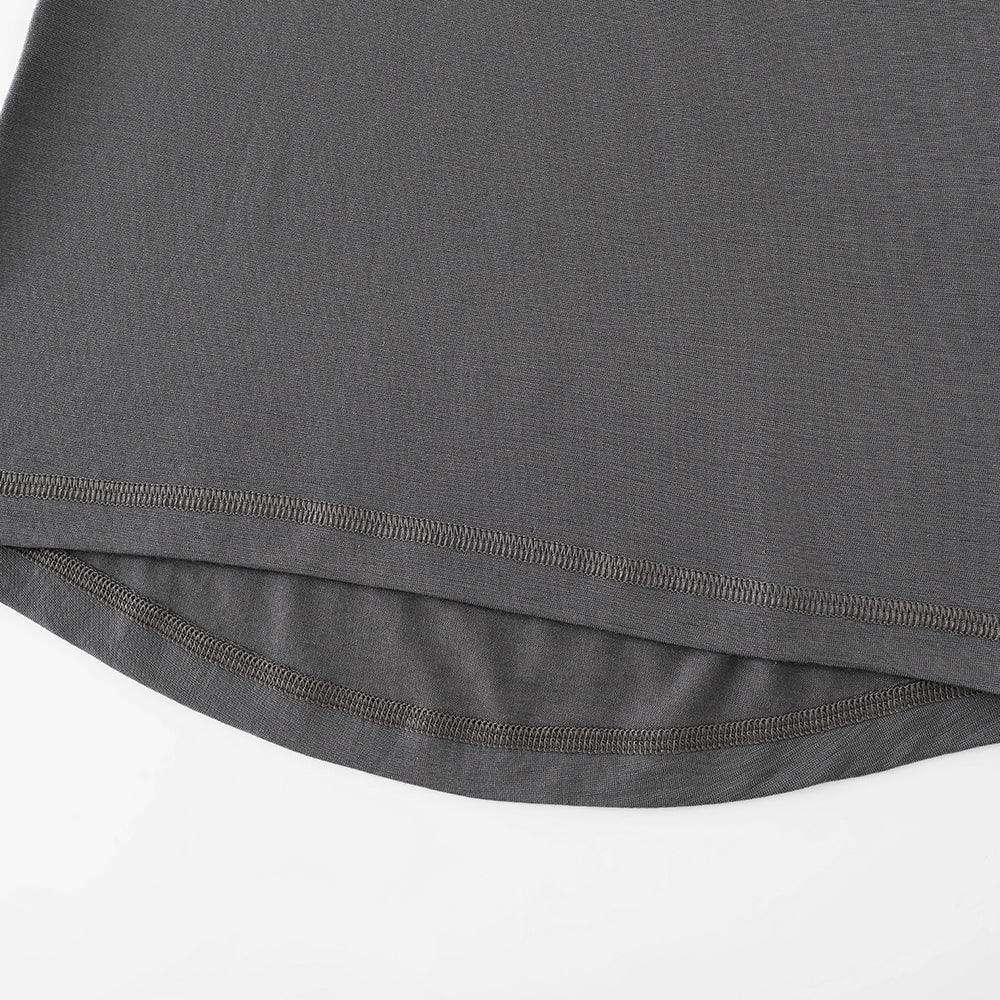 Men's Merino Wool Long Sleeve Base Layer B340-High Collar - Image 14