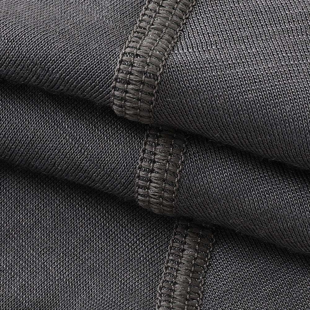 Men's Merino Wool Long Sleeve Base Layer B340-High Collar - Image 19
