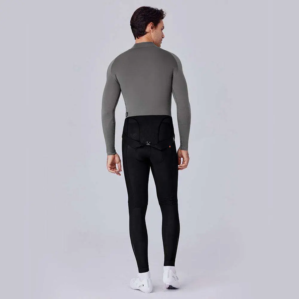 Men's Merino Wool Long Sleeve Base Layer B340-High Collar - Image 5