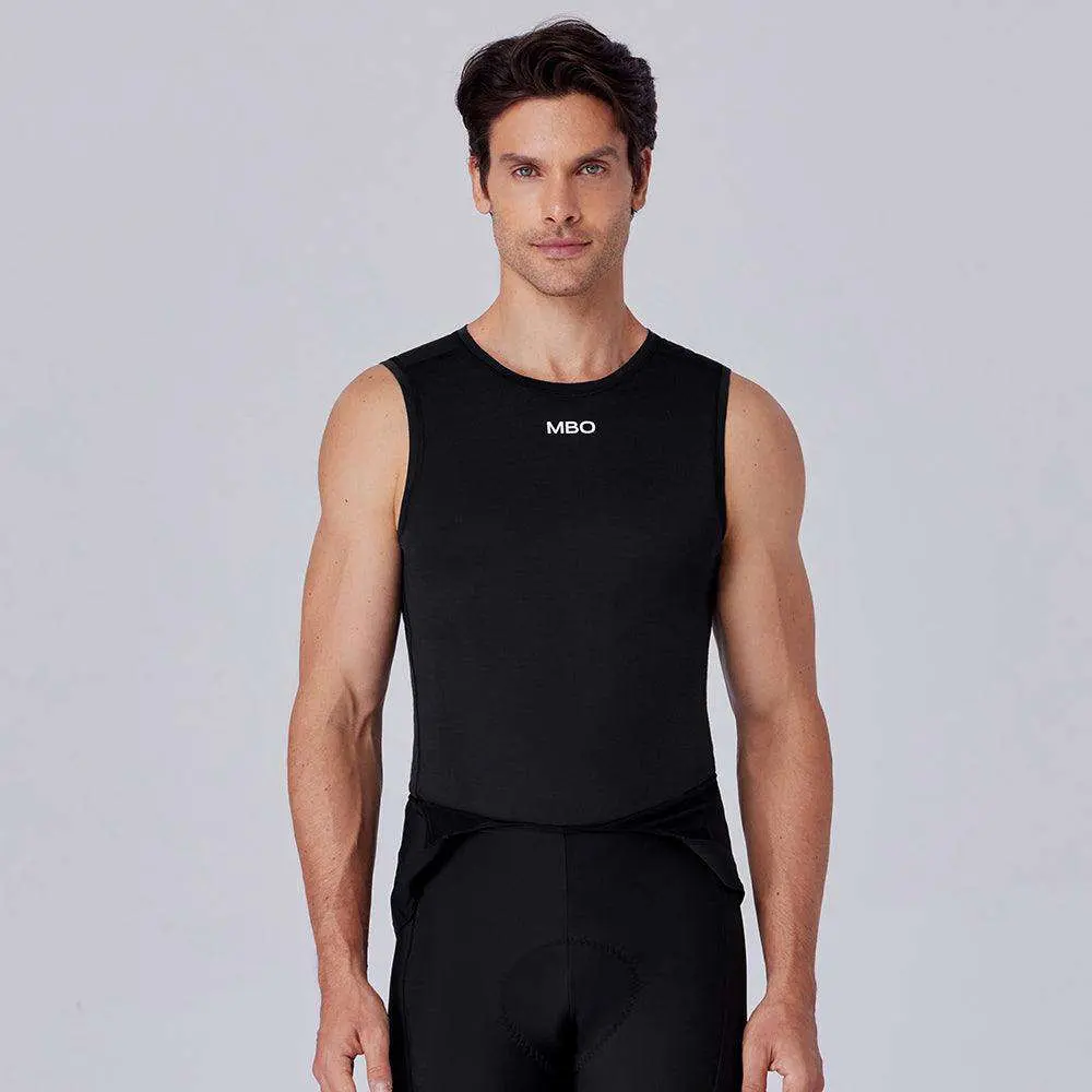 Men's Merino Wool Sleeveless Base Layer B320 - Image 3