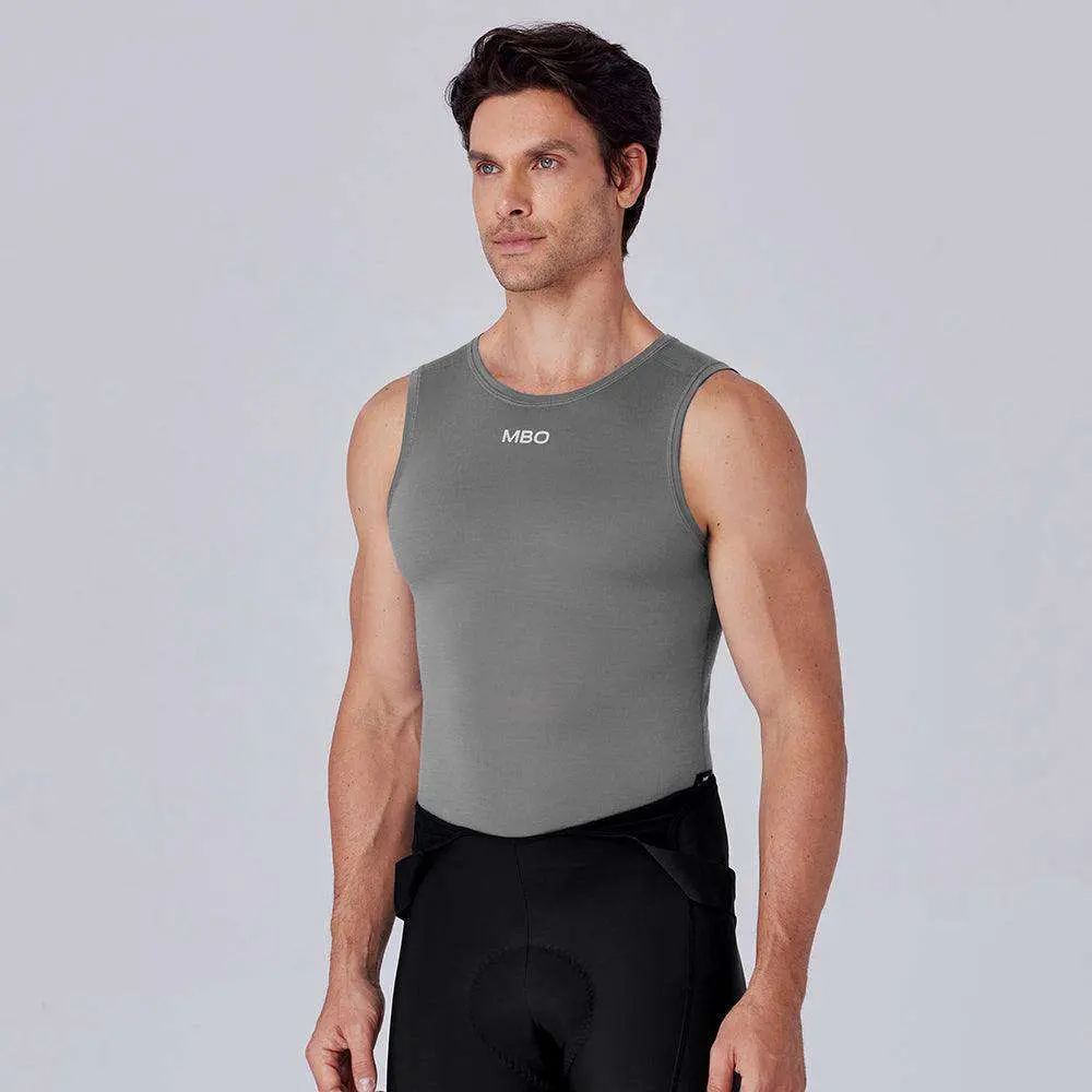 Men's Merino Wool Sleeveless Base Layer B320 - Image 6