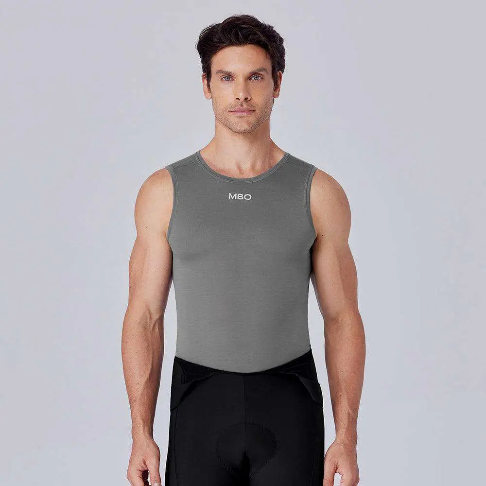 Men's Merino Wool Sleeveless Base Layer B320 - Image 7