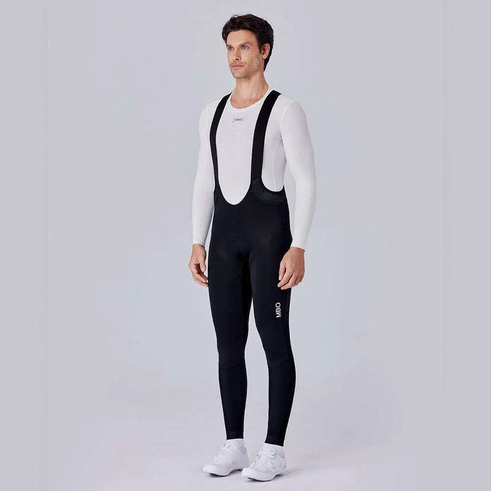 Men's Windproof thermal bib tights T180 - Image 4