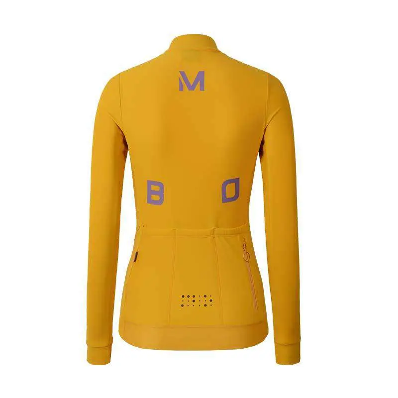 Quicksand Women's Prime Training Thermal Jersey- Amber - Image 2