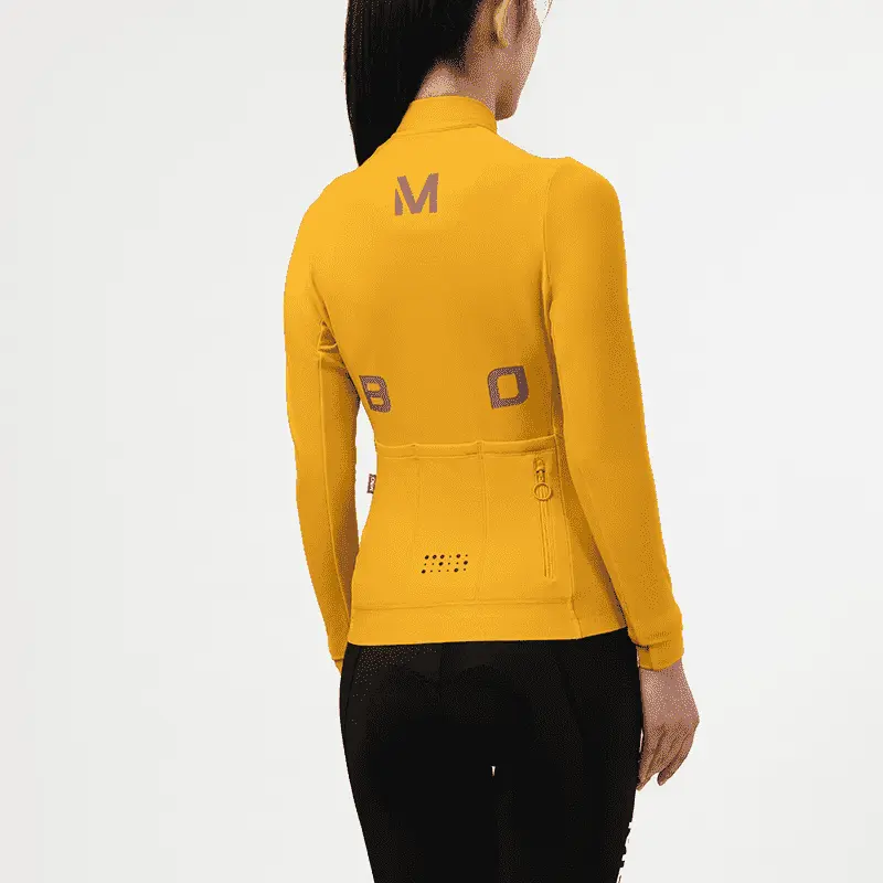 Quicksand Women's Prime Training Thermal Jersey- Amber - Image 6