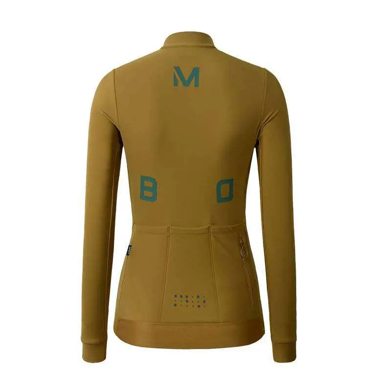 Quicksand Women's Prime Training Thermal Jersey - Golden Brown - Image 2