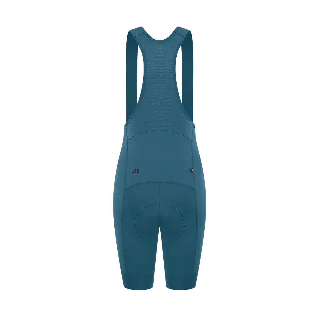 Women's All Purpose Bib Shorts T110 - Blue Moon - Image 8
