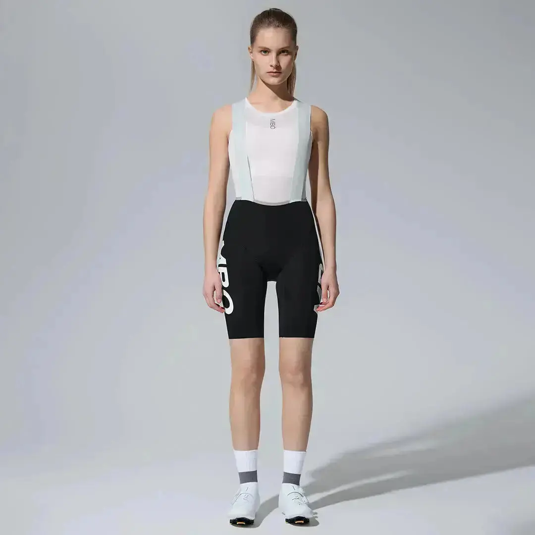 Women's Frontier Pro Bib Shorts T316 - Black - Image 5