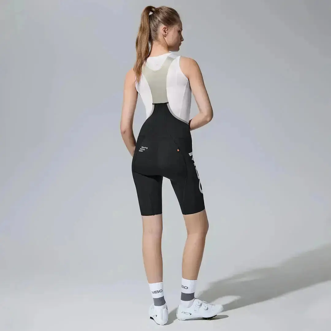 Women's Frontier Pro Bib Shorts T316 - Black - Image 6