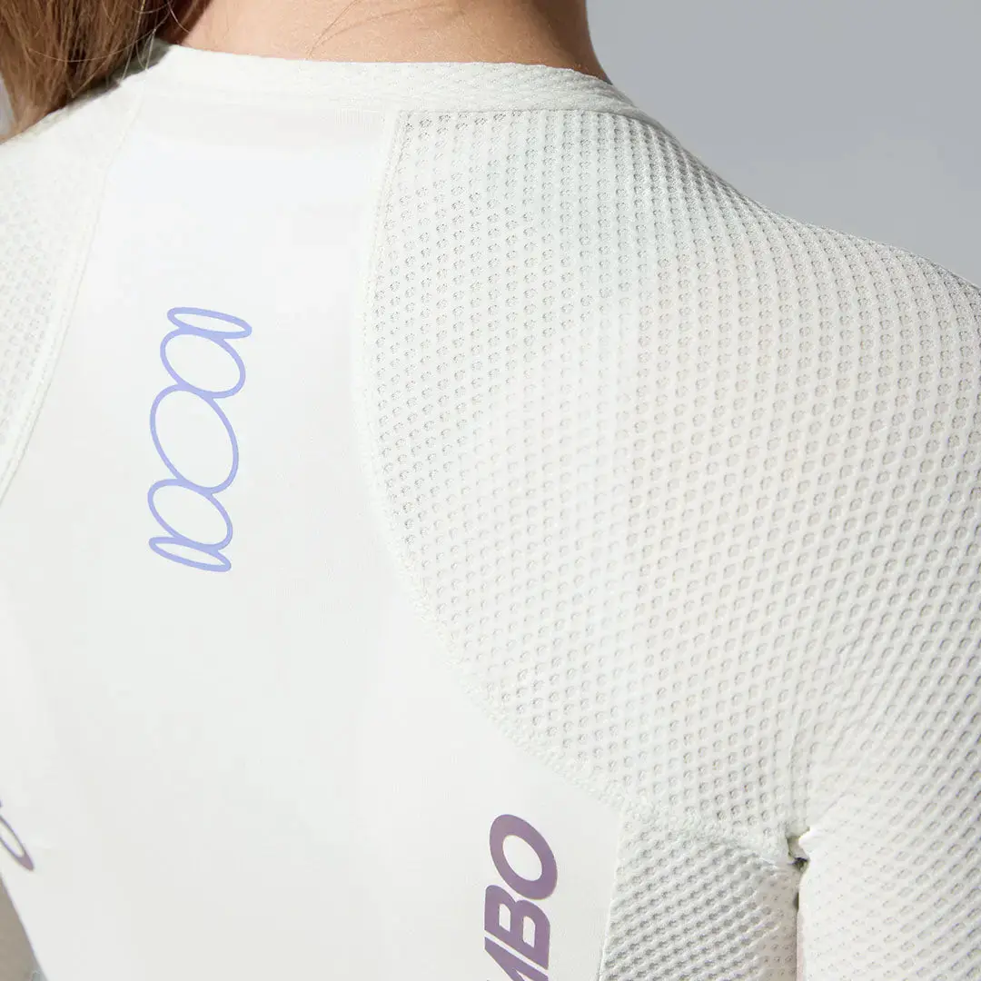 Women's Frontier Pro Cycling Jersey C316 - Snow White - Image 9