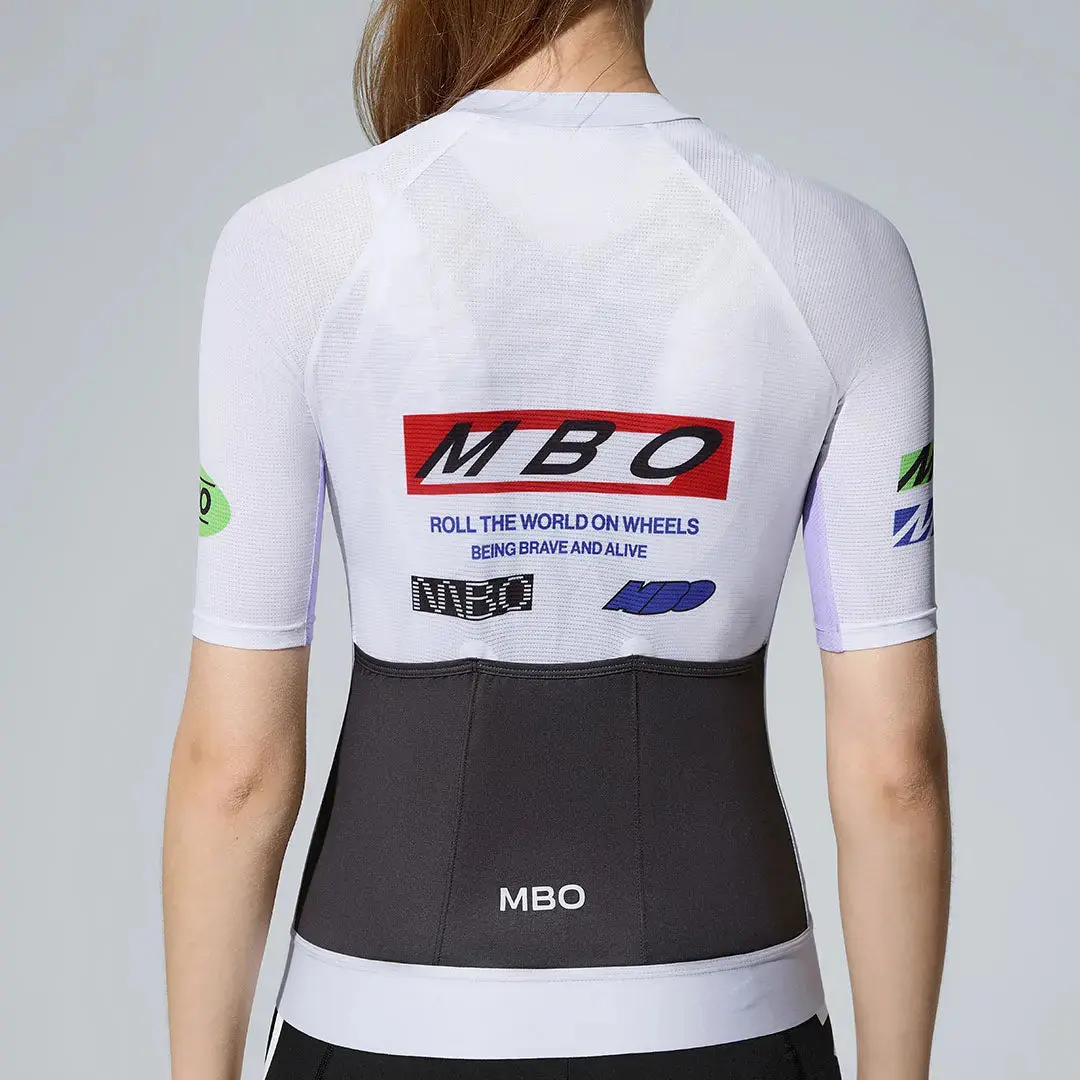 Women's Frontier Pro Cycling Jersey SC311 Aero Signal - Mist Amber - Image 4