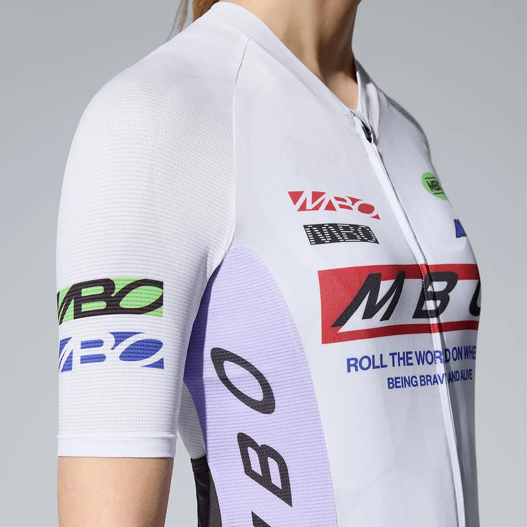 Women's Frontier Pro Cycling Jersey SC311 Aero Signal - Mist Amber - Image 5