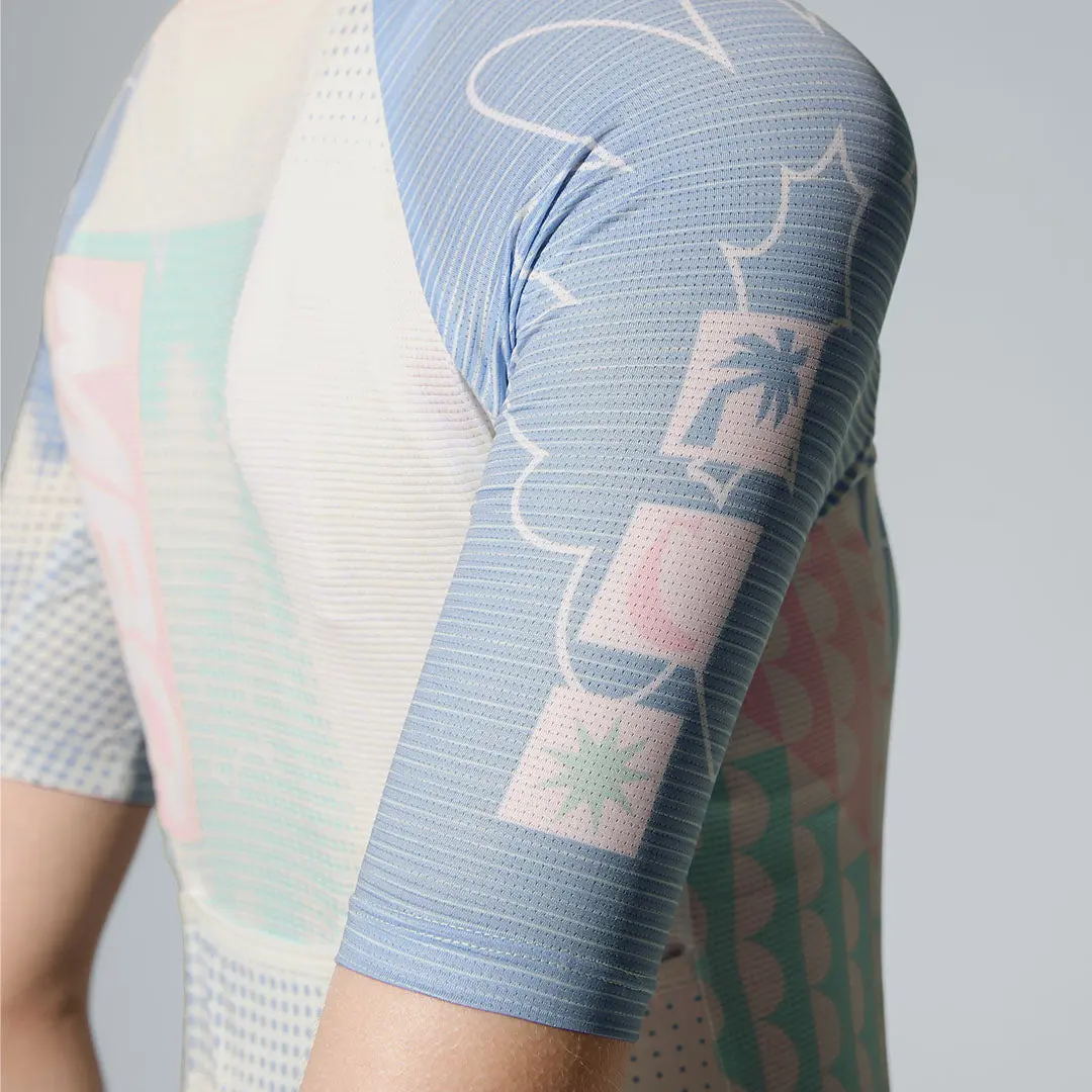 Women's Frontier Pro Cycling Jersey SC311 Spring Pulse - Gale Blue - Image 6