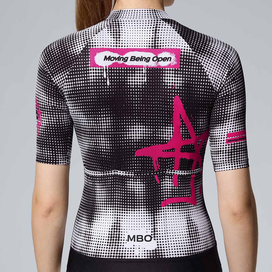 Women's Frontier Pro Cycling Jersey SC311 Urban Canvas - Street Pink - Image 8