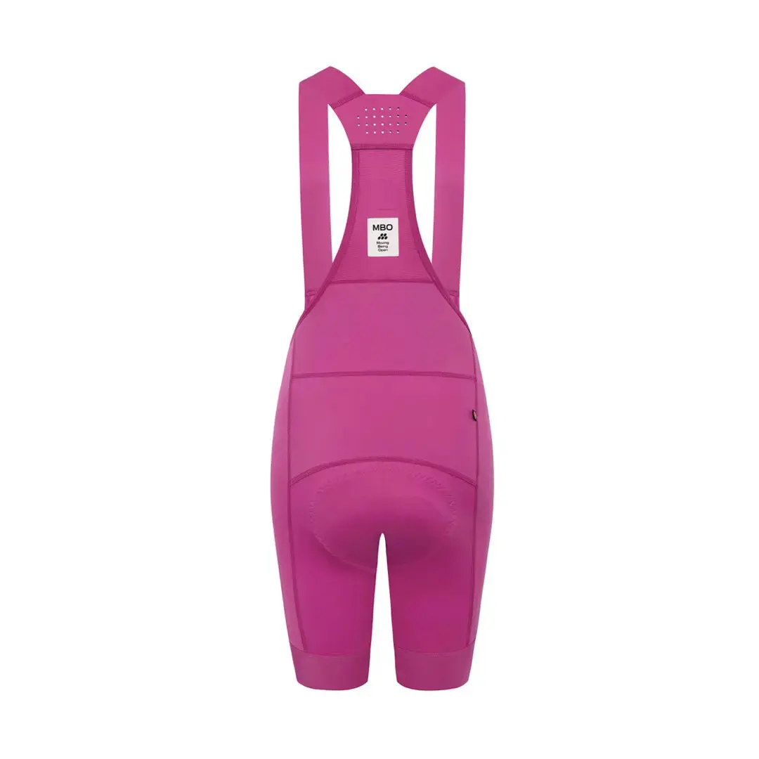 Women's Pro Training Bib Shorts T510 - Image 7