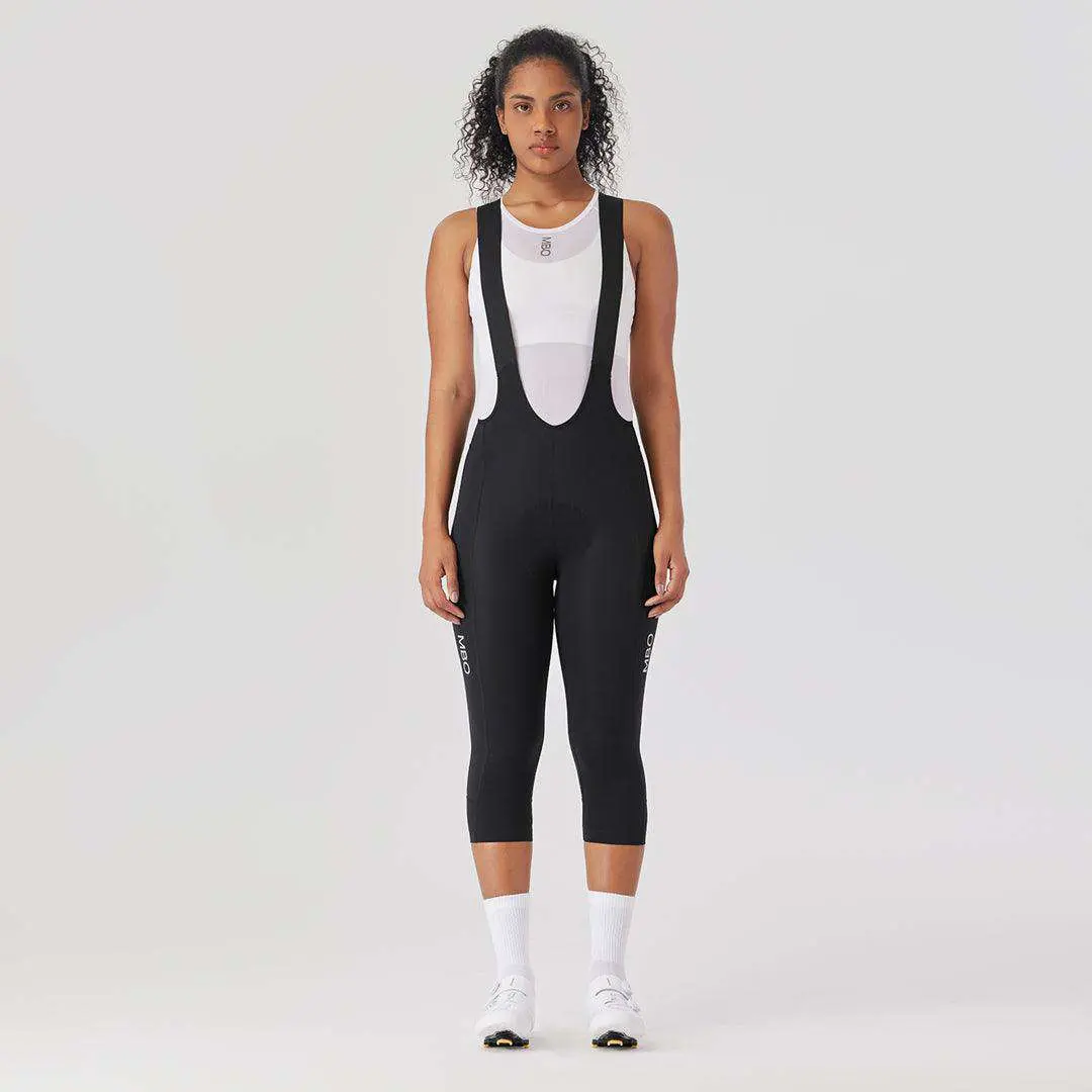 Women's Prime 3/4 Medium Training Bib Tights T330 - Image 3