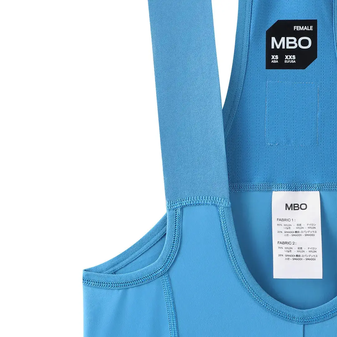 Women's Pro Training Bib Shorts T510- Cowboy Team - Image 7