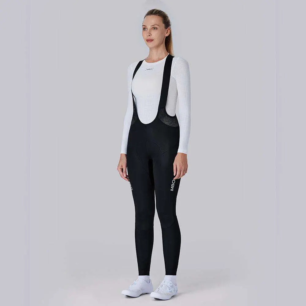 Women's Windproof thermal bib tights-T190 - Image 2