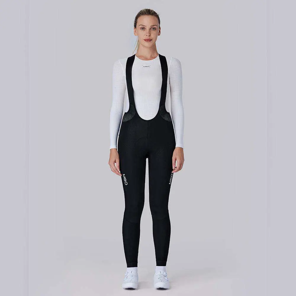 Women's Windproof thermal bib tights-T190 - Image 3