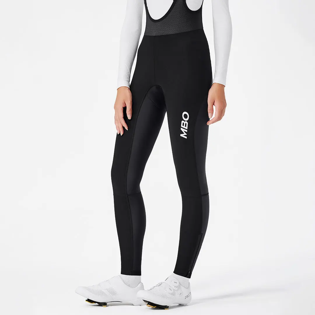 Women's Windproof thermal bib tights T390 II - Image 11