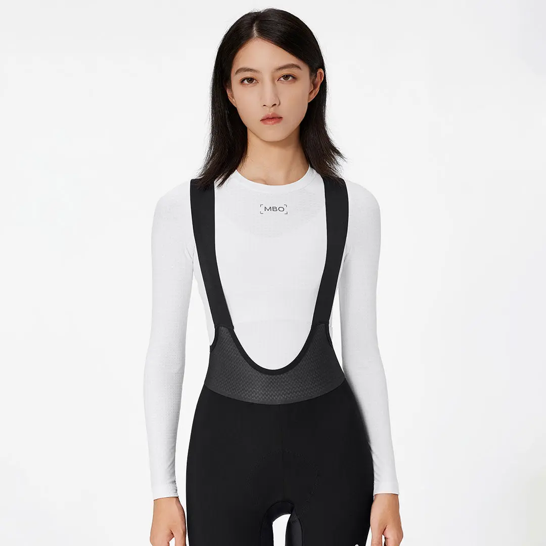 Women's Windproof thermal bib tights T390 II - Image 9